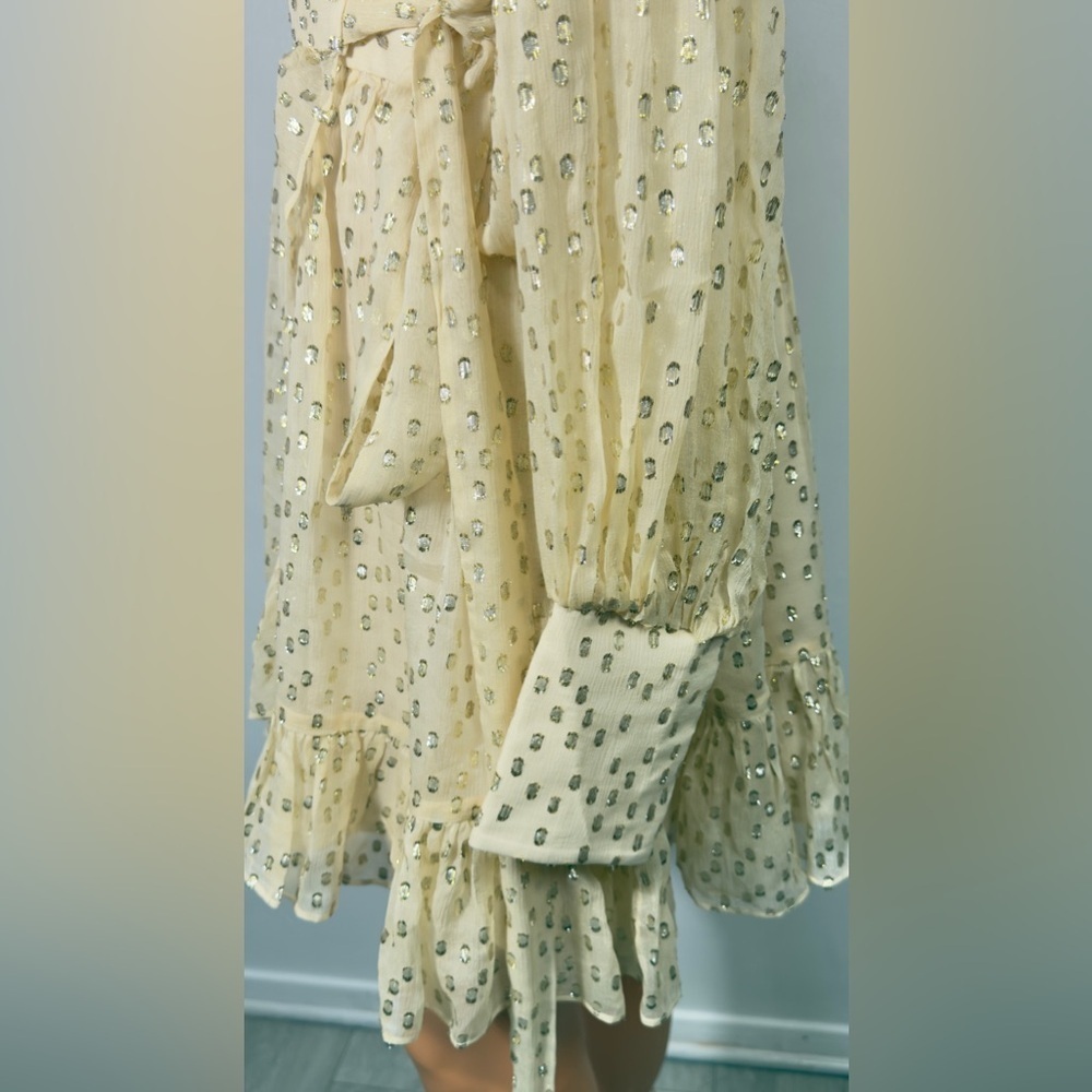 Zimmermann Cream Long Sleeve Dress - Picture 6 of 16